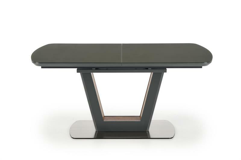 Széthúzható étkezőasztal 160-240 cm Billie (antracit) (6 8 fő részére)