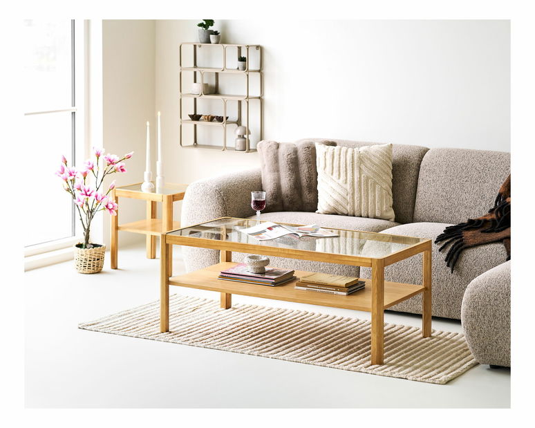 Príručný stolík Loveta 2 (dub)