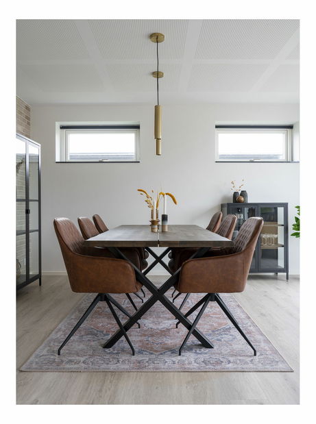 Étkezőasztal Tvameria 9 (sötétbarna)