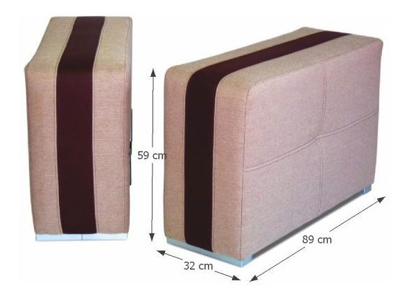 Éjjeliszekrény 002 Hannah (riviera tölgy)