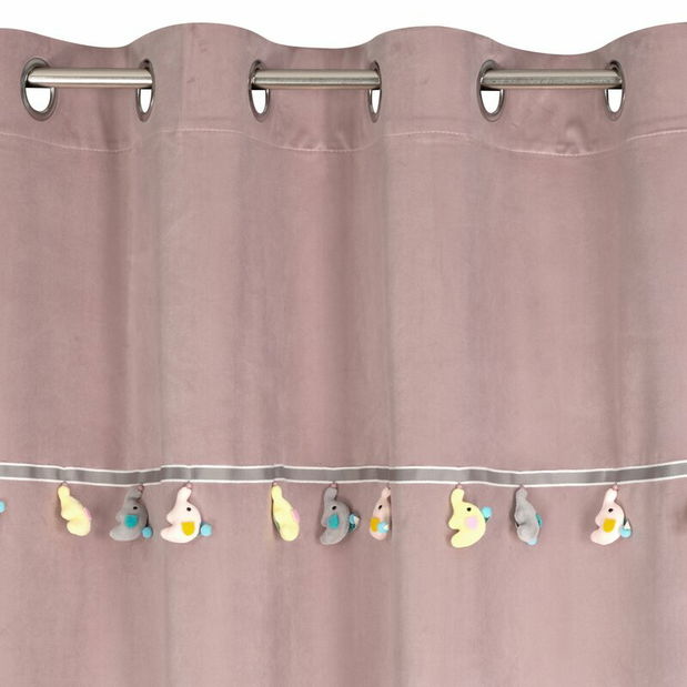 Perdea 140x250 cm Kinder (albastru pudră)