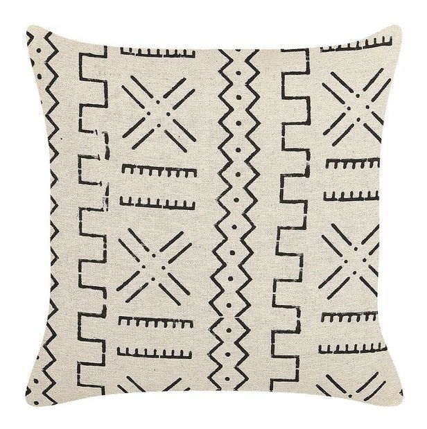 Set 2 buc perne decorative 45 x 45 cm Myri (alb)