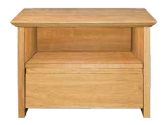 Éjjeliszekrény SN 217 (tölgyfa) (tömör)