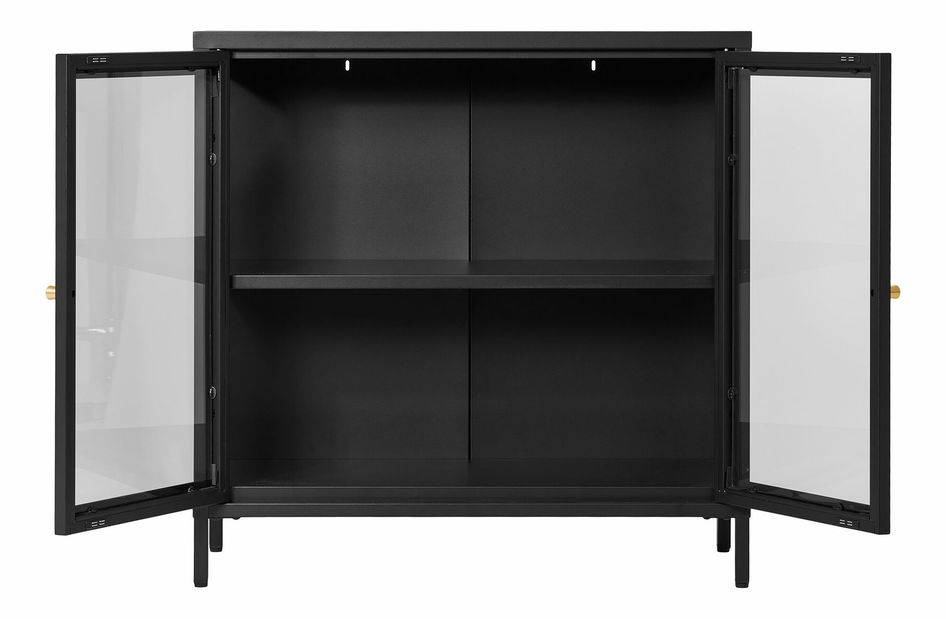 Vitrína Dalmira 2 (čierna)
