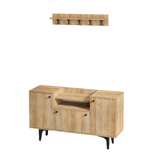 Set mobilier pentru hol Grade (Stejar)