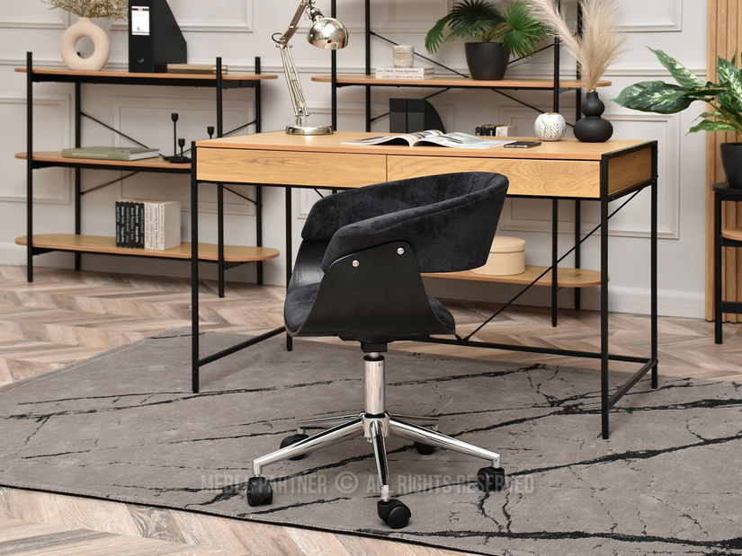 Stolička Manzaro (čierna)