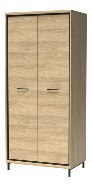 Ormar za garderobu Milley 01 (hikorija)