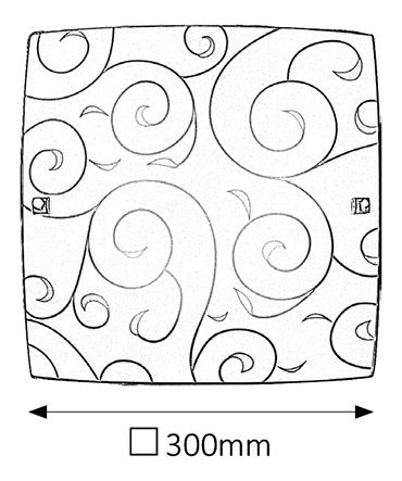 Stropné svietidlo Harmony Lux 3854 (biely vzor)