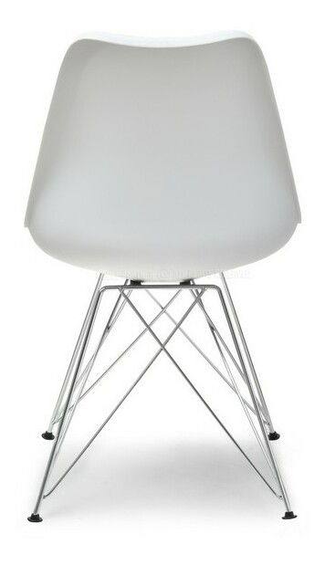 Szék Large Rod (fehér + króm)