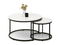 Stolić za kavu Klara (bijela + crna)