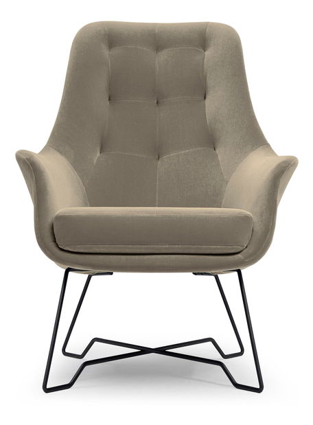 Fotoliu Eliah (taupe)