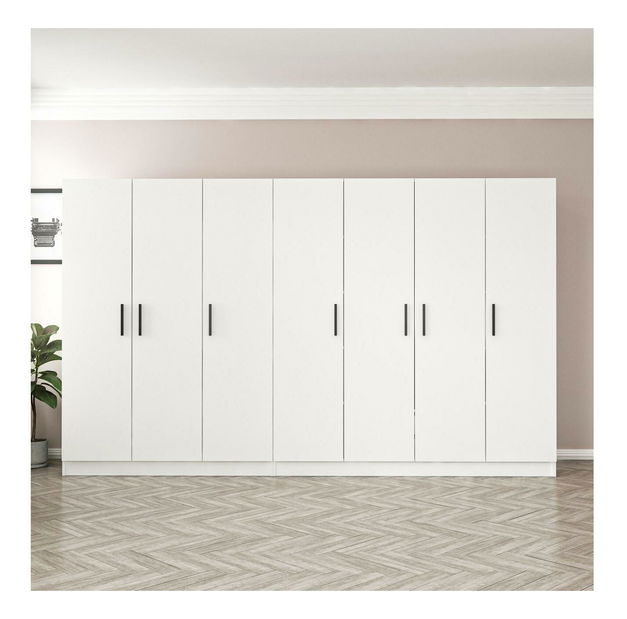 Ruhásszekrény Kalia 3809 (fehér)