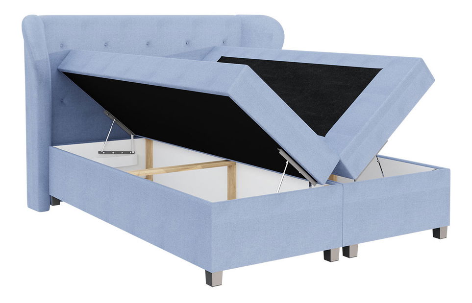 Pat matrimonial 200cm Bird (platină)