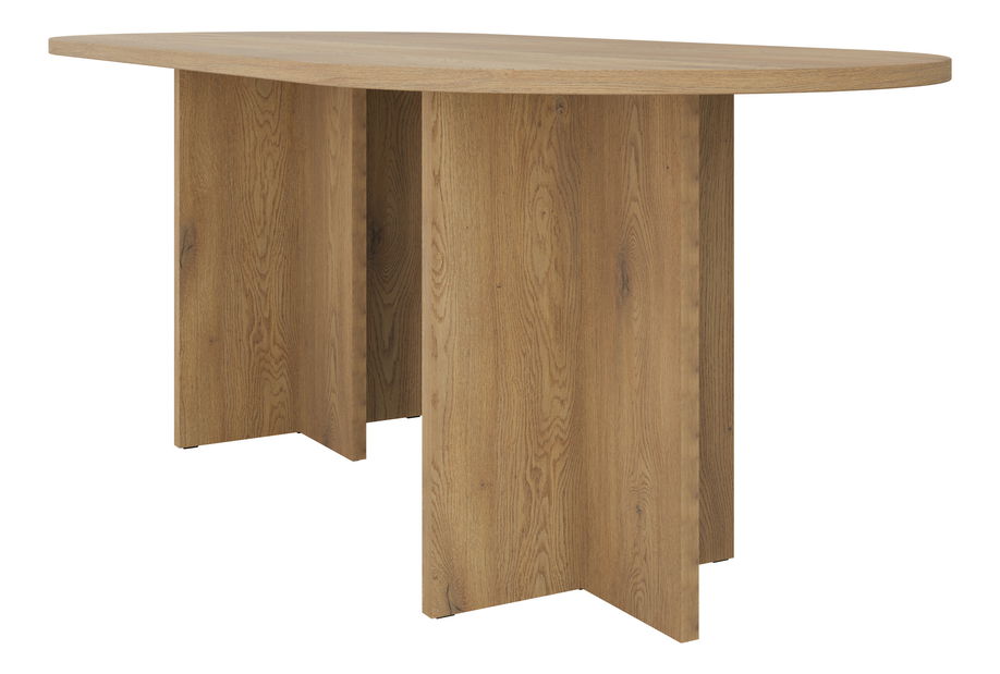 Rozkladací jedálenský stôl Lone (dub cremona)
