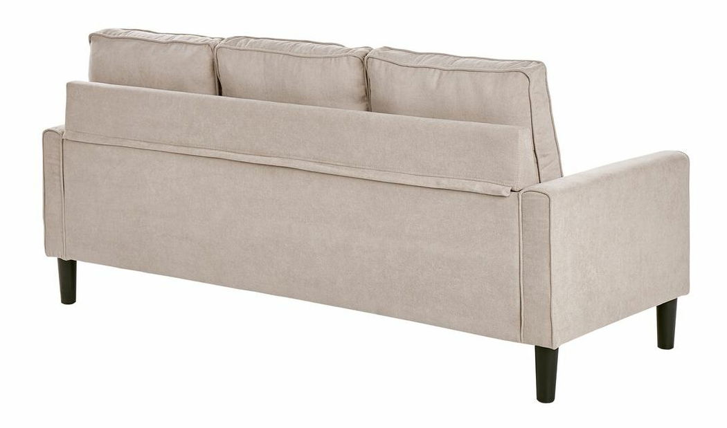 Pohovka trojsedačka ARRAN (béžová) (s taburetkou)