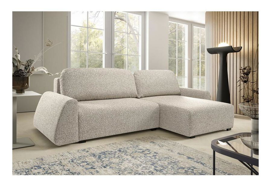 Rohová sedacia súprava Paloma II (béžová)