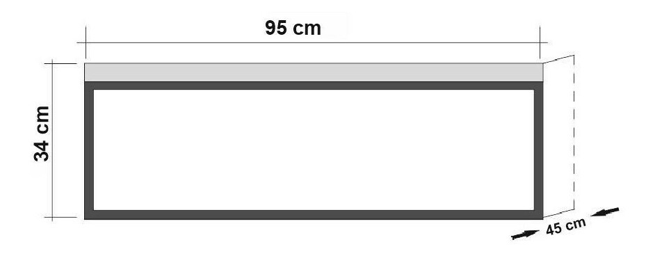 Măsuță de cafea Quebeck (Pin atlantic + Negru)
