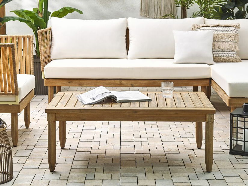 Záhradný set CORMA (krémová) (pre 5 osôb)