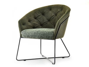 Relaxačné kreslo Lagooza (zelená + čierna)