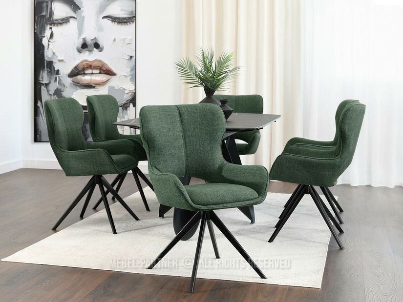 Szék Marge (zöld + fekete)