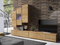 Mobilier living Calabria C17 (Stejar auriu) (fără iluminat)