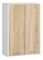 Dulap de baie suspendat Farid TYP 8 (Alb + Stejar sonoma)