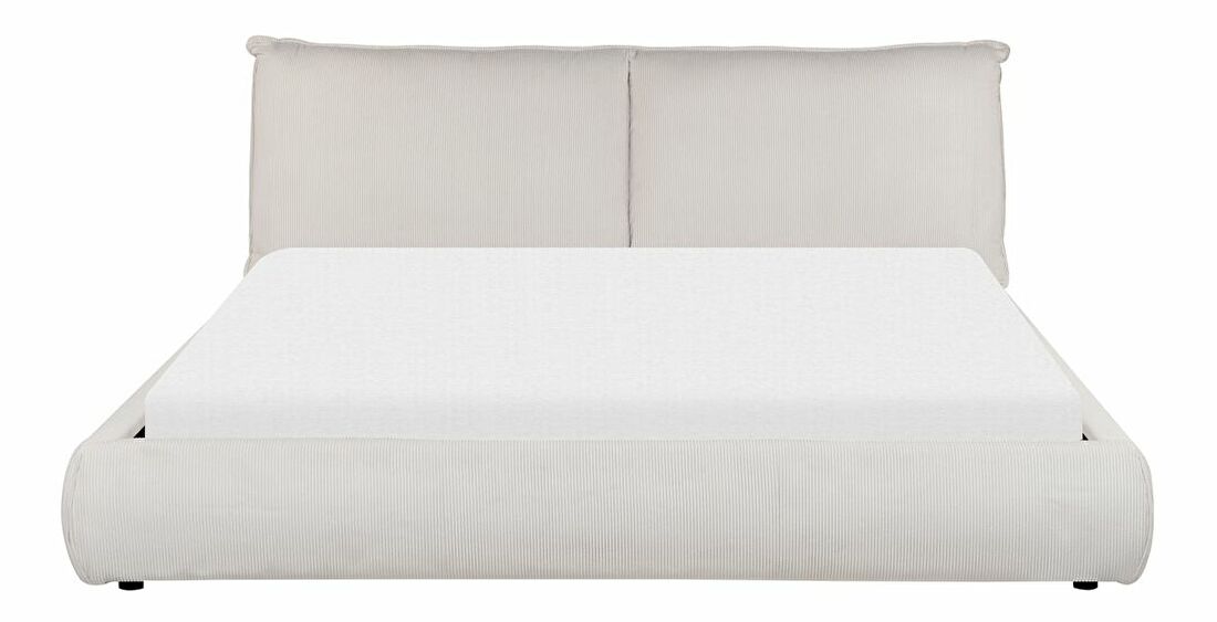 Manželská posteľ 180 cm Vetiver (béžová) (s roštom)