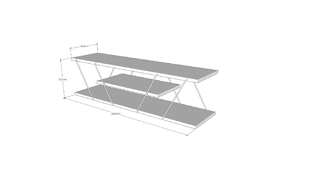 Mobilier living Eleanore (Galben + Negru)