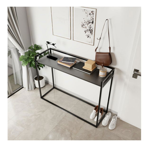 Konzolový stolík Isis (čierna)