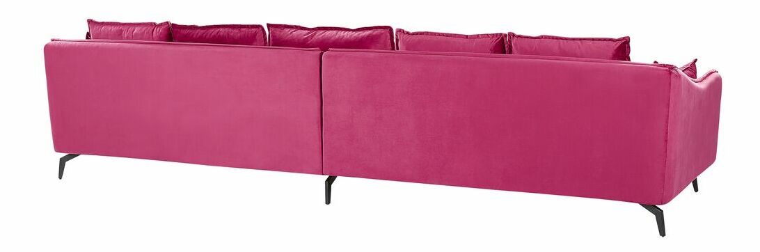 Pohovka štvorsedačka Achille (ružová)
