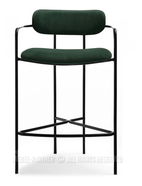 Stolička Viola (zelená + čierna)