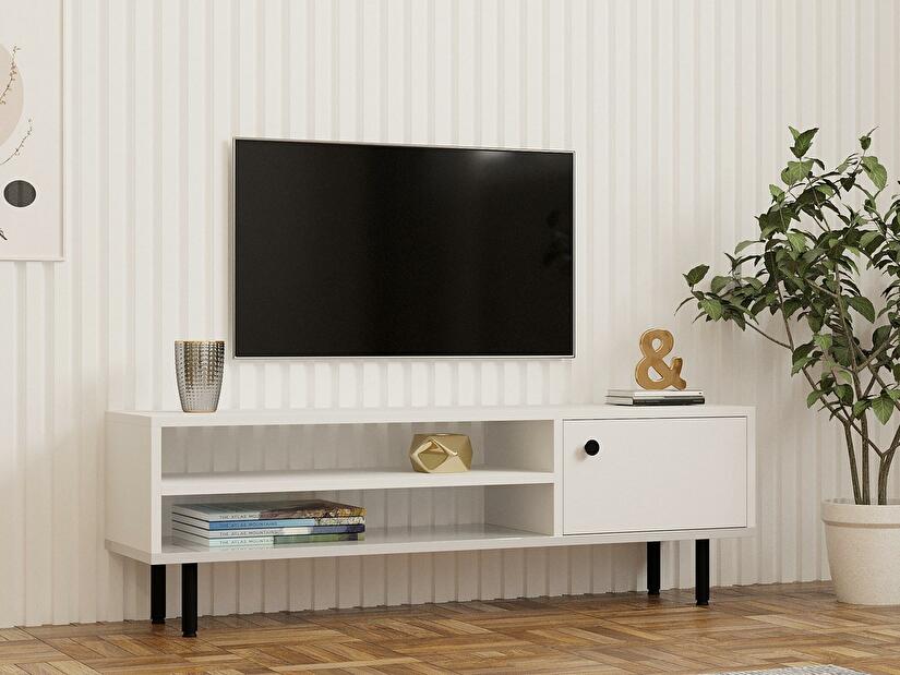 TV asztal/szekrény Lasupa (fehér) 