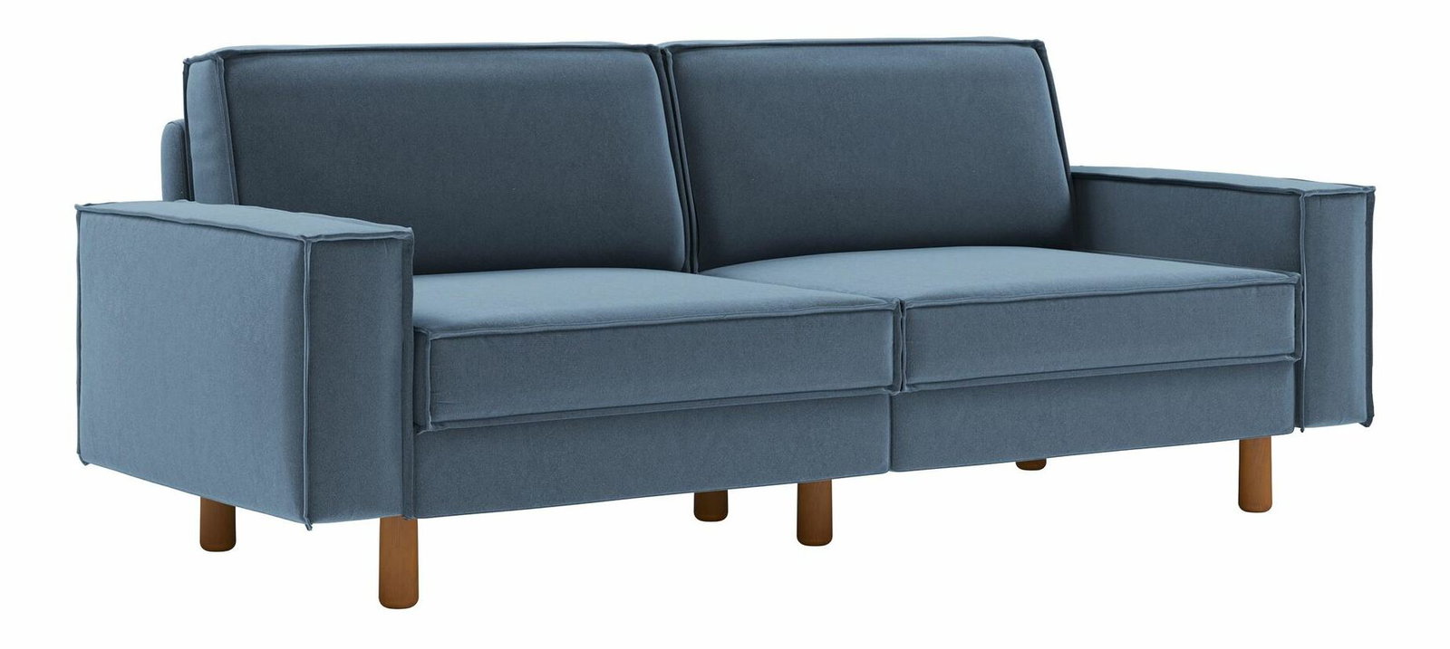 Pohovka trojsedačka Spary 3 (morská + orech)