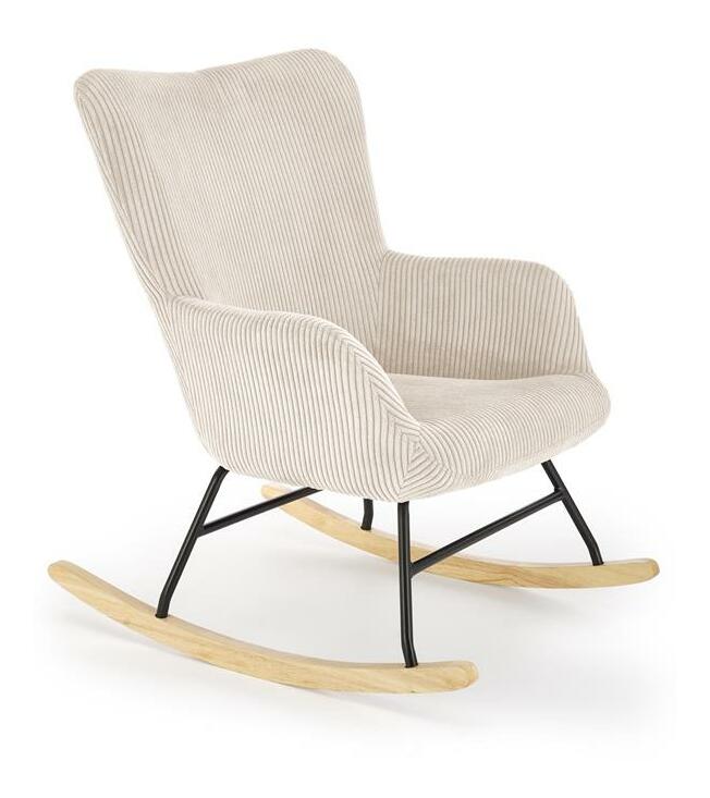 Fotelja za ljuljanje Belveder (krem)