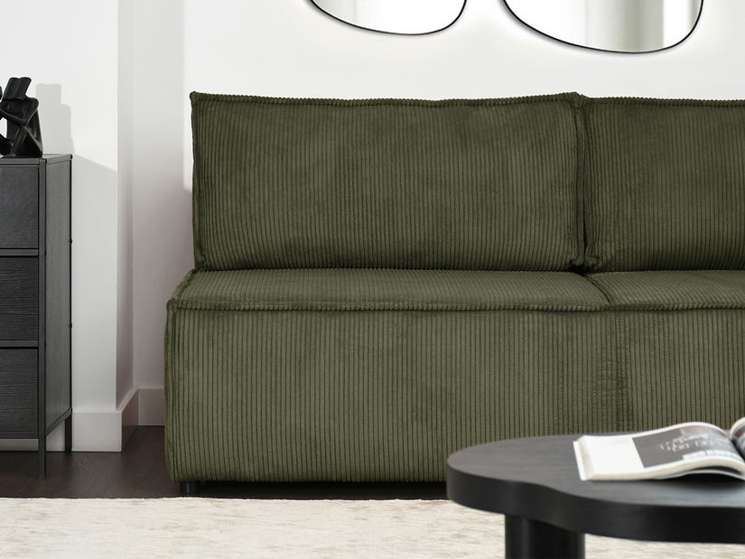 Pohovka dvojsedačka Nazismo (čierna)