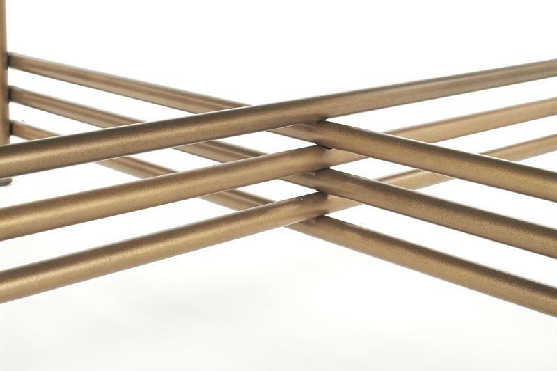 Dohányzóasztal Inge (fekete + arany)