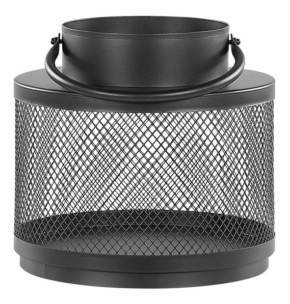 Svietnik 19 cm Yanis (čierna) 