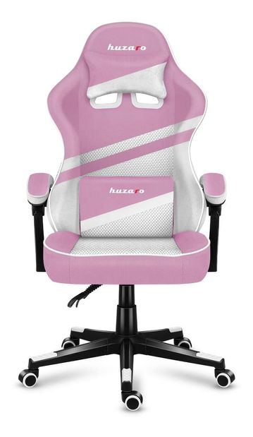 Gaming stolica Fusion 4.4 (bijela + ružičasta)