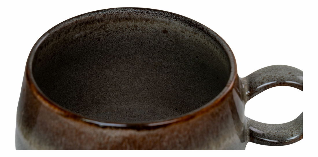 Set 4 ks hrnčekov Seadoria 2 ( sivá + hnedá)