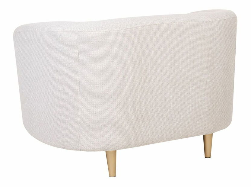 Kreslo Leon (béžová + zlatá)