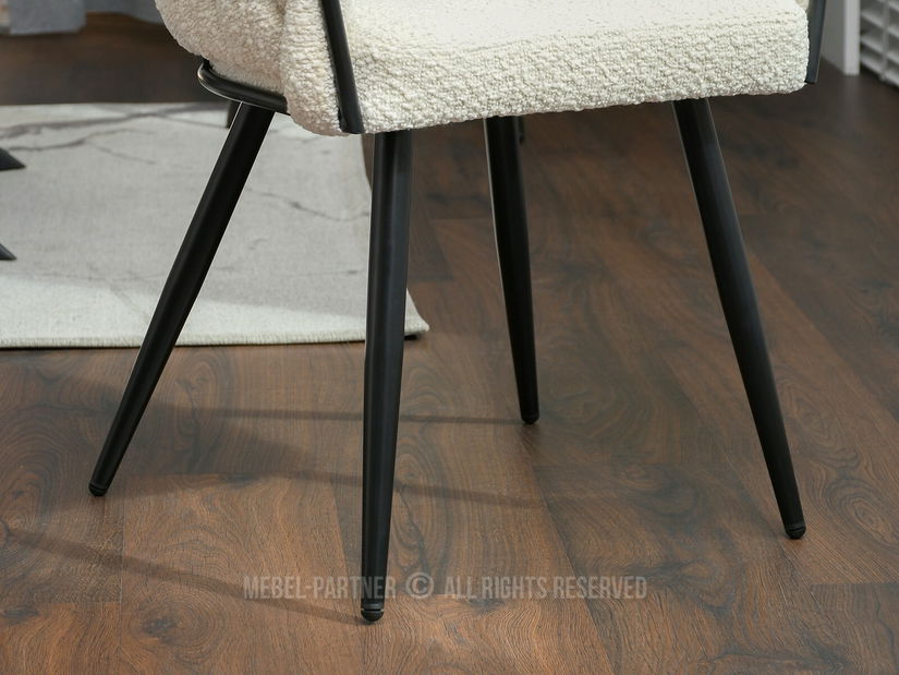 Stolička Roza (krémová + čierna)