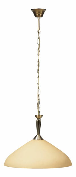 Függesztett lámpa Regina 8176 (bronz + krém)
