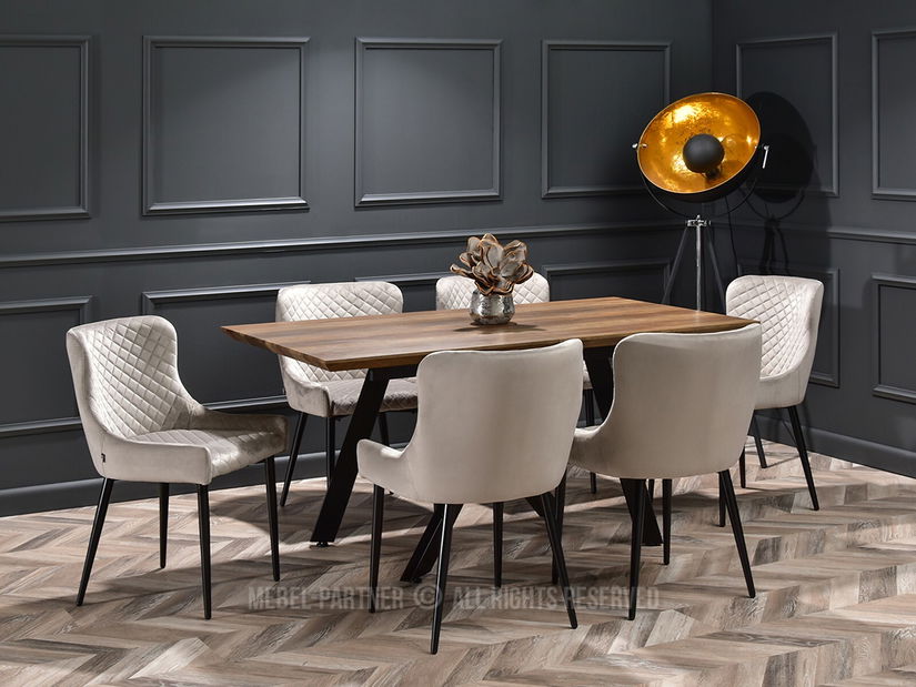 Szék Adore (bézs + fekete)