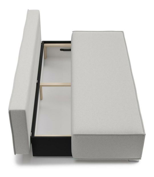 Háromszemélyes kanapé Bale (szürke + ezüst)