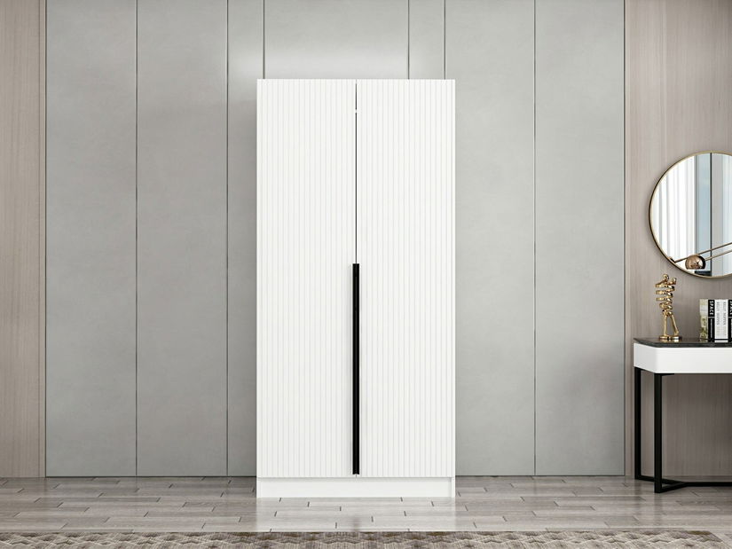 Ormar za garderobu Kalia Plus (bijela)