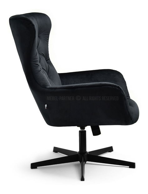 Kreslo Aaron (čierna)