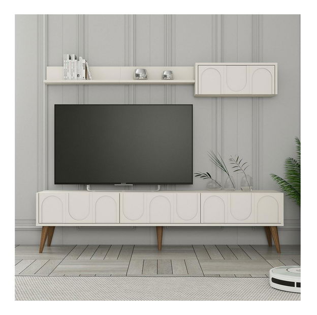 Mobilier living Bipemu 4 (crem + nuc)