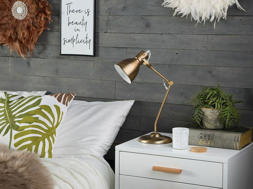 Asztali lámpa Montara (sárgaréz)