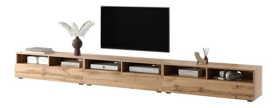 TV ormarić/stolić Redcan 300 (s rasvjetom) (hrast wotan)