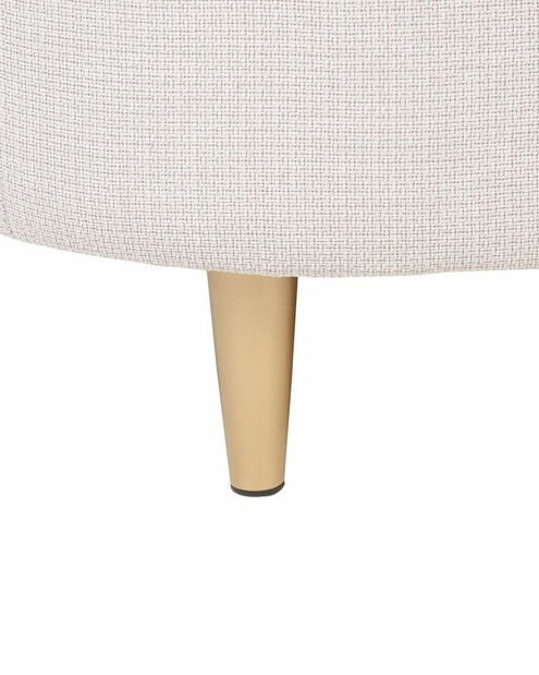 Kreslo Leon (béžová + zlatá)